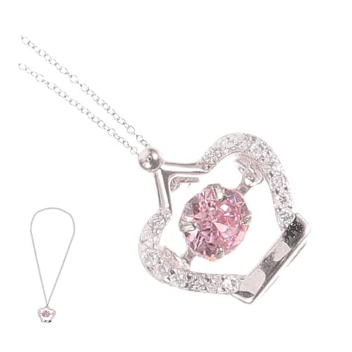 AKOOSY Frauen Halskette mit Kronenanhänger Sterling Kette mit Funkelnden Zirkonia Elegant Leicht Outfit für Damen von AKOOSY