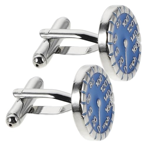 AKOOSY French Style Herren Manschettenknöpfe Rundes Tachometer Design Elegante Hemdknöpfe für Business Hochzeit Party Formelle Anlässe AKOOSY French Style Herren Manschettenknöpfe Rundes Tachometer Design Elegante Hemdknöpfe für Business Hochzeit Party Formelle Anlässe von AKOOSY
