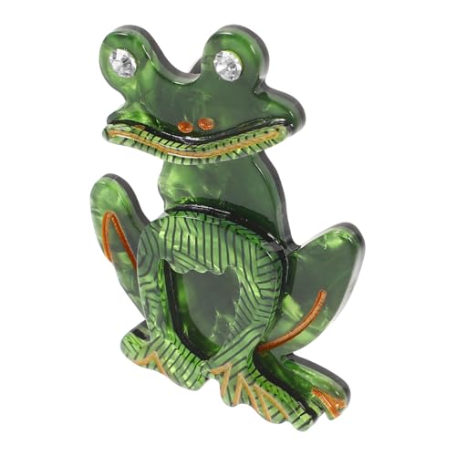 AKOOSY Frosch Tierbrosche Robustem Material Niedliches Design für Kleidung Taschen Kreative Froschform Anstecknadel Modisches Accessoire für Freunde AKOOSY Frosch Tierbrosche Robustem Material Niedliches Design für Kleidung Taschen Kreative Froschform Anstecknadel Modisches Accessoire für Freunde von AKOOSY