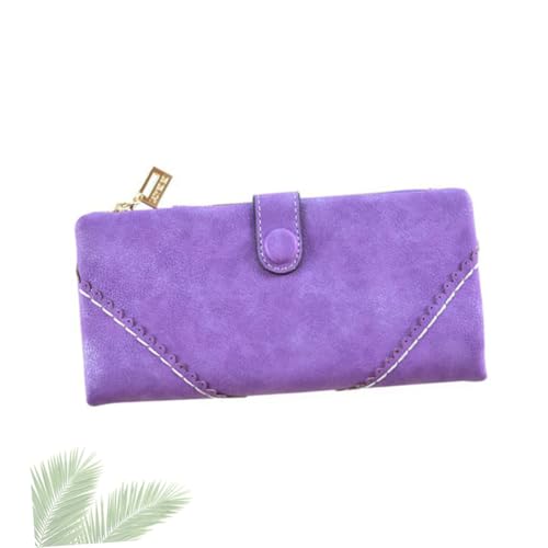 AKOOSY Handtasche Mit Reißverschluss Und Schnalle Multifunktionale Geldbörse Mit Eleganter Spitze Für Damen Praktisch Und Stilvoll Für Aufbewahrung Von Geld Und Persönlichen von AKOOSY