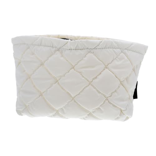 AKOOSY Gesteppte Kosmetiktasche mit Besticktem Design Kompakt und Leicht Geräumiger Reise-Make-up Organizer für Damen Vielseitige Aufbewahrung für Kosmetik und Toilettenartikel von AKOOSY