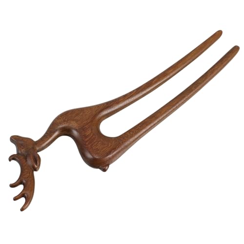 AKOOSY Elegante Haarnadel Für Damen Vintage Chinesische Haarspange Mit Kunstvollem Reh-design Für Haarstyling Und Traditionelle Kostüme Aus Nachhaltigem Gefertigt von AKOOSY