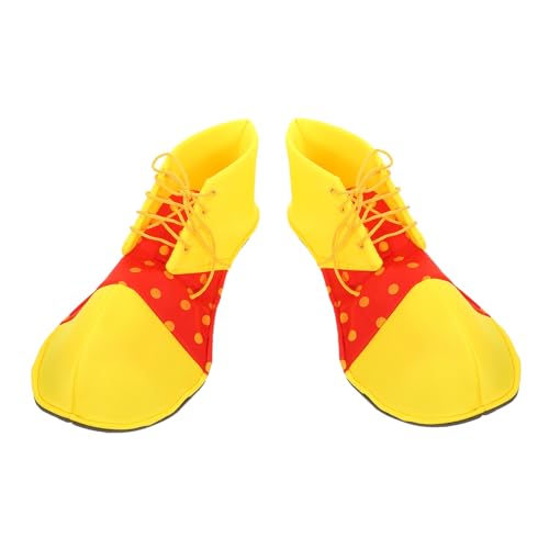 AKOOSY Große Clown Schuhe Halloween Party Kostüm Cosplay Zubehör Langlebig für Erwachsene Karneval Fasching Bühnenauftritt von AKOOSY