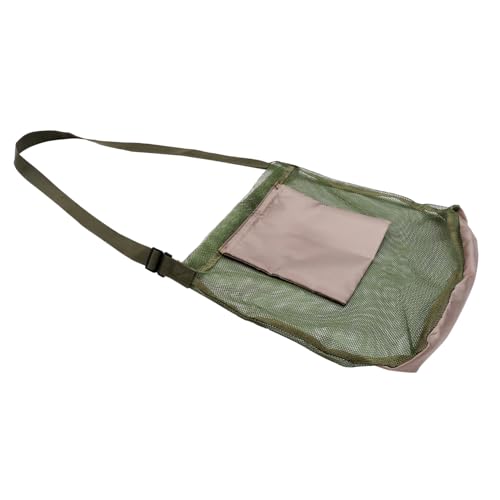 AKOOSY Große Kapazität Mesh Tasche Pilz Sammeltasche Leicht Tragbar Schultertasche Für Obstpflücken Camping Outdoor Garten Arbeitstasche von AKOOSY