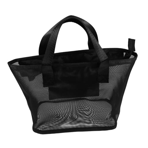 AKOOSY Große Mesh Kosmetiktasche mit Tragegriff Atmungsaktive Toiletry Bag mit Reißverschluss Multifunktionale Aufbewahrungstasche für Make Up Reise und Alltag Leicht und Kompakt AKOOSY Große Mesh Kosmetiktasche mit Tragegriff Atmungsaktive Toiletry Bag mit Reißverschluss Multifunktionale Aufbewahrungstasche für Make Up Reise und Alltag Leicht und Kompakt von AKOOSY