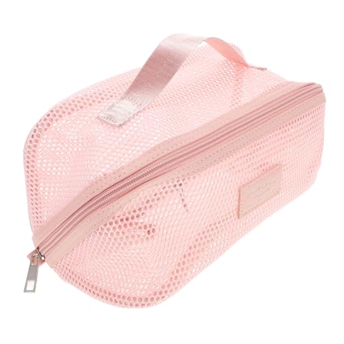 AKOOSY Netz-Make-up-Tasche Für Damen Reise-kulturtasche Mit Großem Fassungsvermögen Und Griff Organizer Zum Verpacken Von Beauty Und Hautpflege-Essentials Transparent Und Praktisch von AKOOSY
