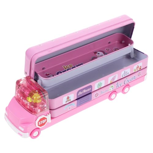 AKOOSY Großes Cartoon Stiftetui Metall mit Großer Kapazität Langlebig und Leicht Multifunktionale Federmappe für Schule Büro und Schüler Praktischer Stifteorganizer für Verschiedene von AKOOSY