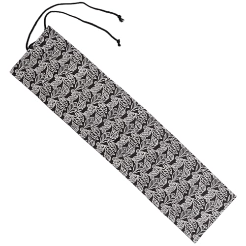 AKOOSY Großes Kapazitäts Federmäppchen Leinwand Pencil Roll Up Tasche mit Fächern Langlebiges Leichtes Stifteetui für Künstler Schüler und Bürobedarf Tragbar und Robust mit Modischem von AKOOSY