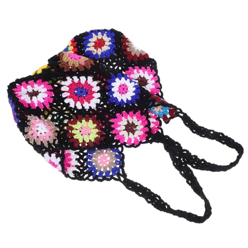 AKOOSY Häkelhandtasche Ästhetische Schultertasche mit Großem Fassungsvermögen für Strand Geschenkwahl für Frauen Modisches Accessoire AKOOSY Häkelhandtasche Ästhetische Schultertasche mit Großem Fassungsvermögen für Strand Geschenkwahl für Frauen Modisches Accessoire von AKOOSY