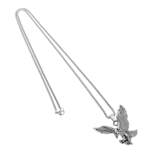 AKOOSY Halskette Mit Anhänger Kettenhalskette Herrenhalskette Pulloverkette Adlerhalskette Für Herren Kettenhalskette Für Jungen Adlermotiv Halskette Für Herren Schmuck Für von AKOOSY