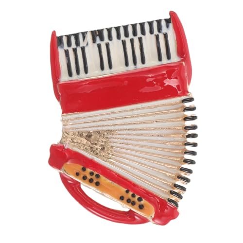 AKOOSY Handgefertigte Akkordeon Brosche Langlebiger Legierung Modisches Accessoire für Anzüge und Mäntel Sicherer Verschluss Künstlerisches Design für Herren Suit Broschen und Bekleidung von AKOOSY