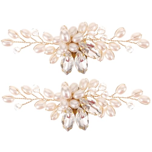 AKOOSY Handgefertigte Damen Schuhclips mit Perlen und Strass Brautschuh Dekorationen Wiederverwendbare Schuhanhänger für Hochzeit Party und Festliche Anlässe Schuhschmuck Clips AKOOSY Handgefertigte Damen Schuhclips mit Perlen und Strass Brautschuh Dekorationen Wiederverwendbare Schuhanhänger für Hochzeit Party und Festliche Anlässe Schuhschmuck Clips von AKOOSY