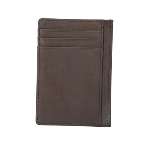AKOOSY Herren Geldbörse mit Münzfach Vintage Stil RFID freier Kartenhalter aus Echtem Rindsleder Kompakt und Modisch für Kreditkarten und Münzen Unisex Portemonnaie in AKOOSY Herren Geldbörse mit Münzfach Vintage Stil RFID freier Kartenhalter aus Echtem Rindsleder Kompakt und Modisch für Kreditkarten und Münzen Unisex Portemonnaie in von AKOOSY