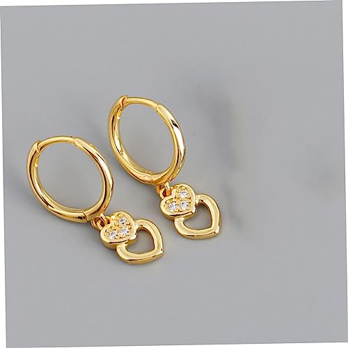 AKOOSY Herzförmige Damen Ohrringe mit Funkelnden Glassteinen Ohrstecker für Frauen Langlebig und Komfortabel zum Valentinstag und Besonderen Anlässen AKOOSY Herzförmige Damen Ohrringe mit Funkelnden Glassteinen Ohrstecker für Frauen Langlebig und Komfortabel zum Valentinstag und Besonderen Anlässen von AKOOSY