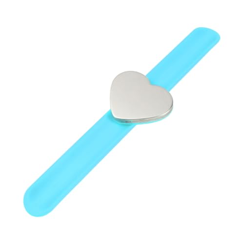 AKOOSY Herzförmiges Silikon Magnetarmband Nadelhalter Leichtes Handdekor Armband für Geburtstag Valentinstag Party Geeignet von AKOOSY