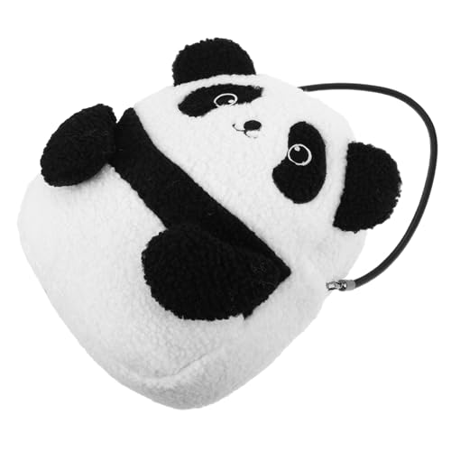 AKOOSY Kawaii Panda Handtasche Plüsch Animal Handbag Groß Kapazität Schultertasche Damen Süße Panda Umhängetasche Für Alltag Outdoor Reisen von AKOOSY