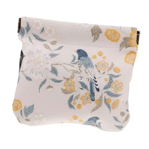 AKOOSY Kleiner Geldbörse Für Damen Kompakte Kosmetiktasche Aus Kunstleder Multifunktionale Aufbewahrung Stilvolle Clutch Für Reisen Kleiner Münzbeutel Mit Reißverschluss von AKOOSY