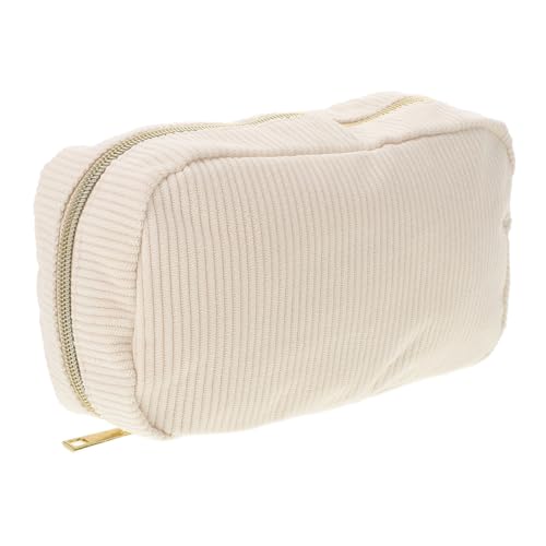 AKOOSY Kosmetiktasche für Damen Große Make Up mit Reißverschluss Vielseitig für Reisen Freizeit Langlebig Modisches Design Cord von AKOOSY