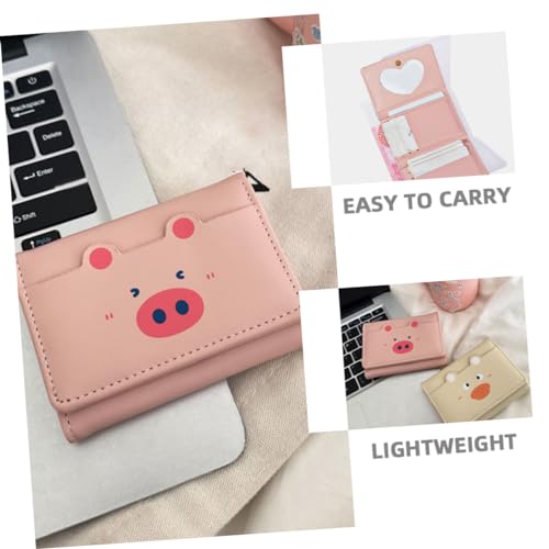 AKOOSY Kurzformat Damen Geldbörse Cartoon Portemonnaie mit Münzfach und Kartenfächern Leichtes Damen Portmonee für Outdoor Shopping und Alltag Modisches AKOOSY Kurzformat Damen Geldbörse Cartoon Portemonnaie mit Münzfach und Kartenfächern Leichtes Damen Portmonee für Outdoor Shopping und Alltag Modisches von AKOOSY