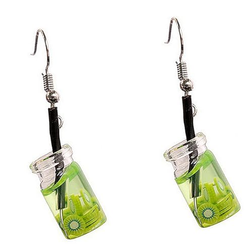 AKOOSY Obst Ohrhänger Für Damen Lustige Kiwi Ohrhänger Grüne Modeschmuck Kreativer Ohrschmuck Vielseitig Einsetzbar Für Alltag Und Anlässe AKOOSY Obst Ohrhänger Für Damen Lustige Kiwi Ohrhänger Grüne Modeschmuck Kreativer Ohrschmuck Vielseitig Einsetzbar Für Alltag Und Anlässe von AKOOSY