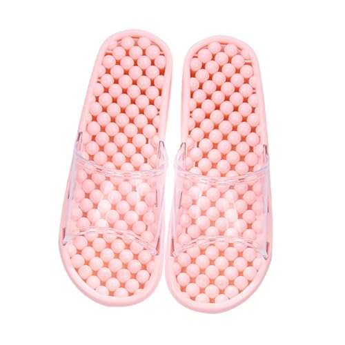 AKOOSY Massage Badeslipper Unisex mit Dicker Sohle Rutschfest Leichte PVC Hausschuhe für Badezimmer und Dusche Atmungsaktiv und Komfortabel Langlebig und Stoßdämpfend von AKOOSY