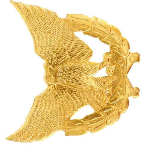 AKOOSY Metall Eagle Badge Anstecknadel Sicherheitsuniform Abzeichen Zinklegierung Robust Poliert Professionell für Sicherheitskräfte von AKOOSY