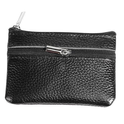 AKOOSY Kleiner Geldbörse Damen Multifunktions Geldbörse PU Reißverschluss Kleine Aufbewahrungstasche für Geld Münzen und Schlüssel für Reisen von AKOOSY