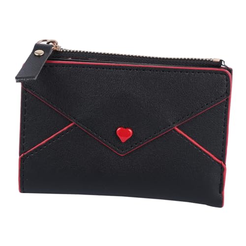 AKOOSY PU Damen Geldbörse für Kleingeld mit Reißverschlussfach Leichtes Sicheres Material Kompakt Geruchsneutral für Reisen und Alltag Modisch und Praktisch von AKOOSY