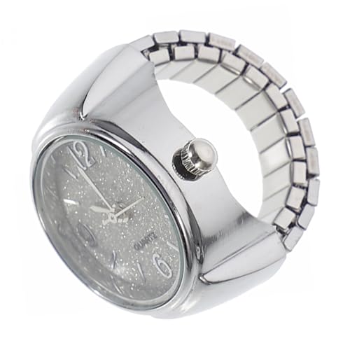 AKOOSY Quarz Ringuhr für Männer Frauen Fingeruhr mit Verstellbarem Design für Minimalistisches Styling AKOOSY Quarz Ringuhr für Männer Frauen Fingeruhr mit Verstellbarem Design für Minimalistisches Styling von AKOOSY