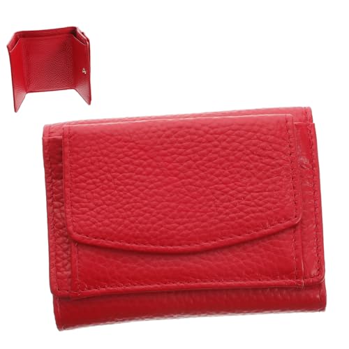 AKOOSY Kurze Damen Geldbörse Mit RFID-Schutz Organizer Für Kreditkarten Und Münzen Für Reisen Und Täglichen Gebrauch von AKOOSY