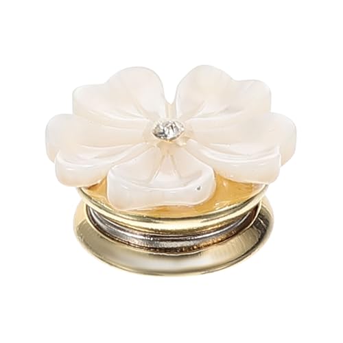 AKOOSY Retro Blumenbrosche mit Magnetischer Befestigung Eleganter Blüten Anstecker für Kleidung Taschen Schals Hüte Stilvolles Accessoire für Partys AKOOSY Retro Blumenbrosche mit Magnetischer Befestigung Eleganter Blüten Anstecker für Kleidung Taschen Schals Hüte Stilvolles Accessoire für Partys von AKOOSY