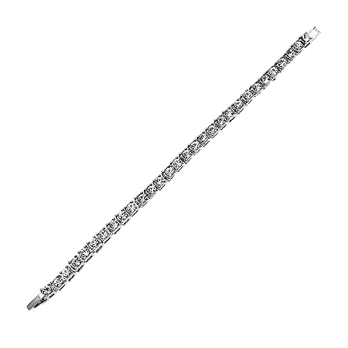 AKOOSY Rhinestone Herren Armband Hip Hop Style Tennis Armband für Männer für Besondere Anlässe Wie Valentinstag oder Vatertag Langlebiges Design von AKOOSY
