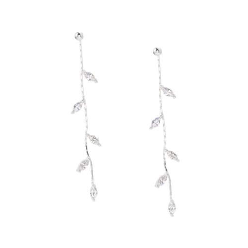 AKOOSY Rhinestone Ohrringe mit Langen Quasten Tropfen Ohrhänger Modischer Damenschmuck für Alltag und Besondere Anlässe Stilvoll und Auffällig von AKOOSY