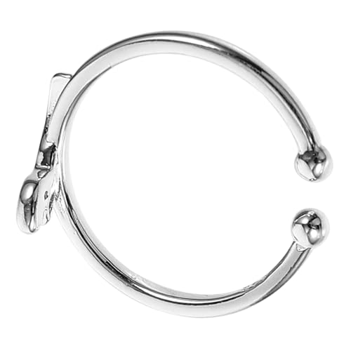 AKOOSY Dinosaurierringe Für Damen Verstellbar Aus Kupfermaterial Mit Niedlicher Dinosaurierform Passend Für Verschiedene Fingerdurchmesser Handwerkskunst von AKOOSY