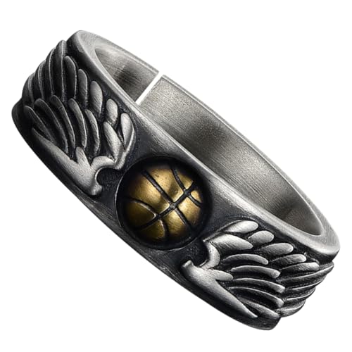AKOOSY Basketball Finger Mit Metall Charm Retro Sport Schmuck Für Für Basketballfans Partys Und von AKOOSY