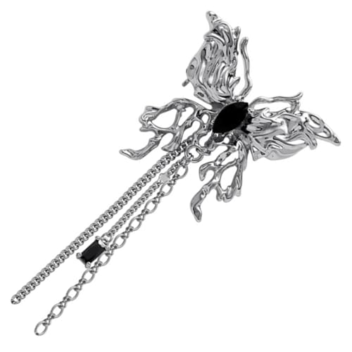 AKOOSY Schmetterling Brosche aus Premium Legierung Langlebige Anstecknadel mit Quasten Design Vielseitig für Kleidung Taschen Schals Damen Schmuck für Alltag und Besondere Anlässe von AKOOSY
