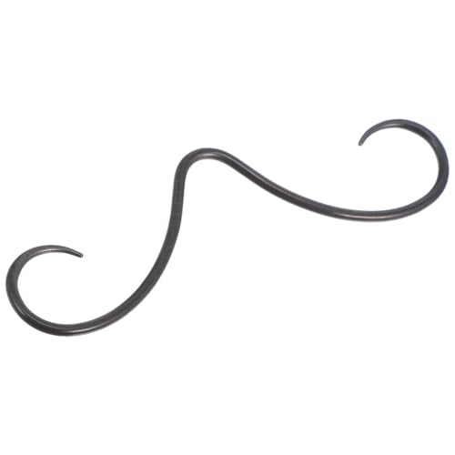 AKOOSY Schnurrbart Nasenring Metall Robustes Piercing Schmuck für Septum Einstellbare Langlebig und Installieren für Damen und Herren von AKOOSY