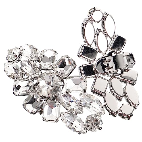 AKOOSY Schuhclips für Damen Glitzernde Rhinestone Schuhschmuck Schnallen für Hochzeits und Partyschuhe Abnehmbare Dekoration für Pumps und Sandalen Vielseitig und AKOOSY Schuhclips für Damen Glitzernde Rhinestone Schuhschmuck Schnallen für Hochzeits und Partyschuhe Abnehmbare Dekoration für Pumps und Sandalen Vielseitig und von AKOOSY