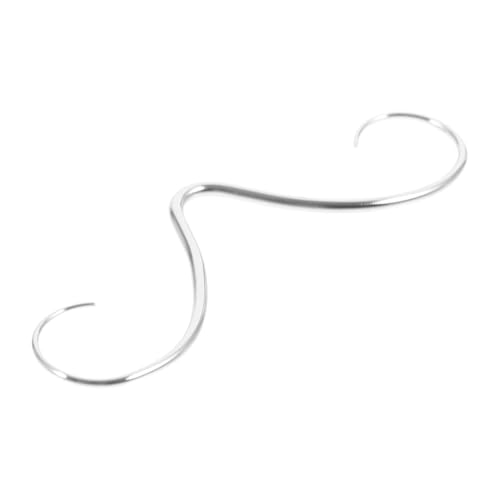 AKOOSY Septum Nasenring Schnurrbart Design Komfortabel Haltbar Pflegeleicht Körperschmuck für Gepiercte Nasen Damen Herren von AKOOSY