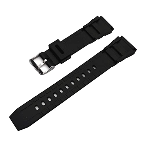 AKOOSY Ersatz-uhrenarmband Aus Weichem Pu-material Mit Edelstahlschnalle Breit Passend Für Uhrenarmbänder Kompatibel Mit Verschiedenen Uhrenmodellen von AKOOSY