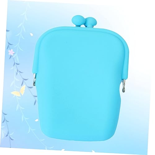 AKOOSY Silikon Aufbewahrungstasche Mini Kosmetiktasche Leicht Tragbar Münzbeutel Mit Modischem Design Für Handy Schlüssel Geldbörse Für Damen Reise Organizer von AKOOSY