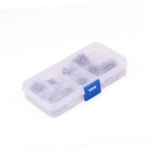 AKOOSY Sterling Silber Ohrring DIY Langlebige Schmuckteile für Frauen Einfache Handarbeit Elegantes Design zum Basteln und Reparieren Komfortabel und Formbeständig von AKOOSY