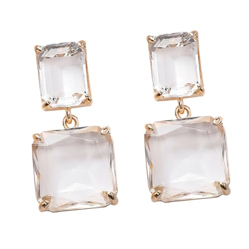 AKOOSY Edelstein Ohrringe Für Damen Hochwertige Kupfer Und Edelstein Ohrstecker Mit Silbernadeln Zarte Modeohrringe Als Geschenk Für Party Und Tanz AKOOSY Edelstein Ohrringe Für Damen Hochwertige Kupfer Und Edelstein Ohrstecker Mit Silbernadeln Zarte Modeohrringe Als Geschenk Für Party Und Tanz von AKOOSY