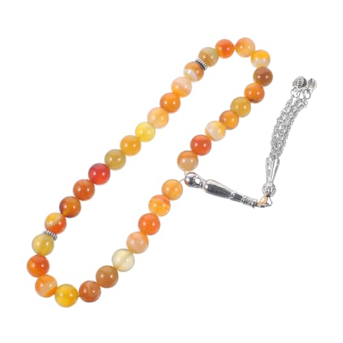 AKOOSY Tigerauge Achat Armband Perlen Herren Perlenarmband Mode Schmuck Alltag Party Zubehör von AKOOSY