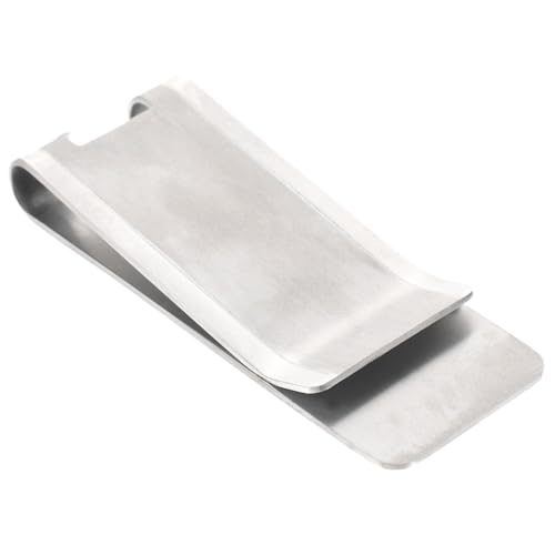 AKOOSY Titanium Geldklammer Portemonnaie Multifunktional mit Flaschenöffner Langlebig Rostfrei für Bargeld Karten und Schecks Büroklammer Ersatz Minimalistisch Ausrüstung von AKOOSY