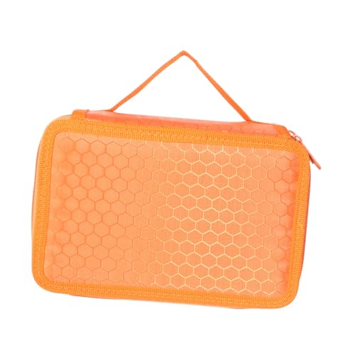 AKOOSY Vierlagiges Federmäppchen aus Oxford Fächern Große Kapazität Vielseitig für Buntstifte Pinsel Gelstifte Robustes Modisches Federtasche Organizer für Schule und Büro von AKOOSY