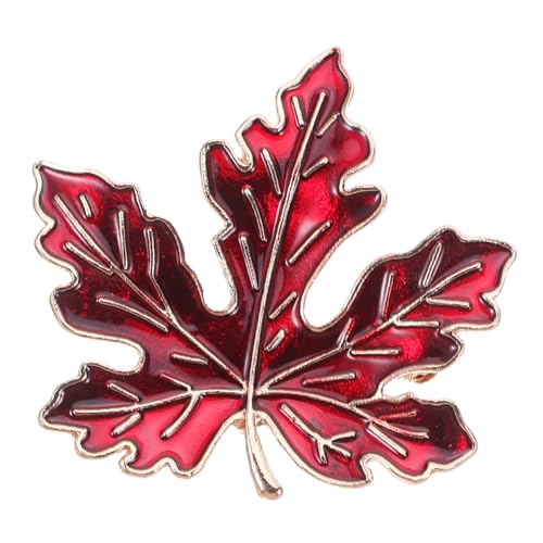 AKOOSY Vintage Ahornbrosche aus Langlebiger Legierung Dekorative Herbst Anstecknadel für Kleidung Hut und Schal Thanksgiving Schmuck für Damen und Herren Modisches Accessoire für von AKOOSY