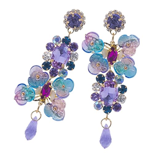 AKOOSY Vintage Blumen Ohrstecker Damen Ohrringe Farbige Ohrschmuck Elegant für Party Hochzeit Alltag AKOOSY Vintage Blumen Ohrstecker Damen Ohrringe Farbige Ohrschmuck Elegant für Party Hochzeit Alltag von AKOOSY