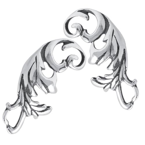 AKOOSY Vintage Ohrkletterer Ohrringe Damen Silber Blütenmotiv Antik Schmuck Elegant für Freundin Mutter Tochter von AKOOSY