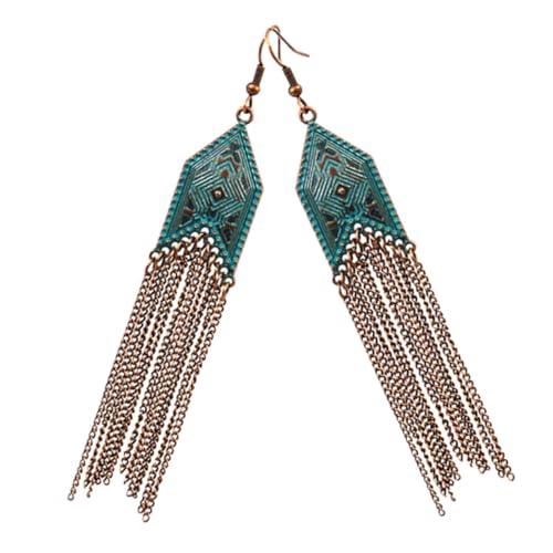 AKOOSY Ohrringe Für Damen Vintage-hakenohrringe Quasten-tropfenohrringe Für Teenager-mädchen Zierliche Modeohrringe Ästhetische Ohrringe Für Alltag Und Feiern von AKOOSY